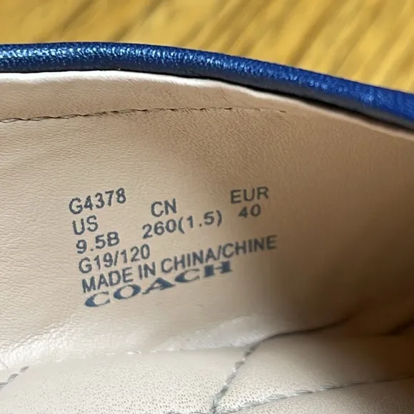 COACH BRANDI BALLET FLATS