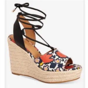 Coach Dana Espadrille Wedge Sandals