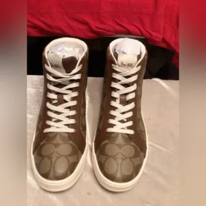 COACH High Top Sneakers SZ 11 B NWT
