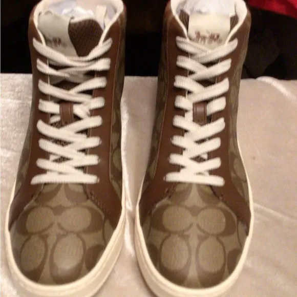 COACH High Top Sneakers SZ 11 B NWT
