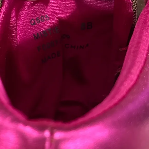 Coach High Top Sneakers Women's size 8 Pink Sequin Monogram Coach New