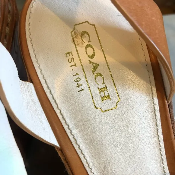 COACH … Madeline espadrilles..NWOT