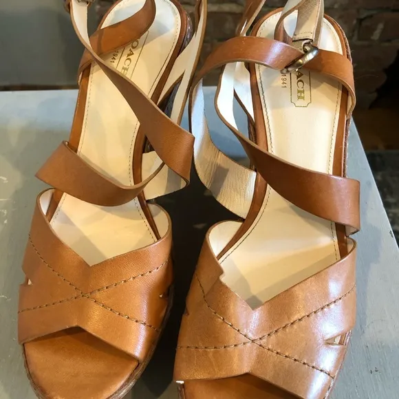COACH … Madeline espadrilles..NWOT