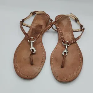 COACH Rue Dog Leash Flat Sandals