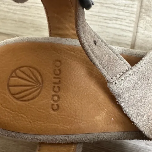 Cocolico Mya Suede Wedge Sandals