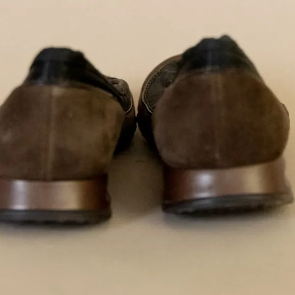 Cole Haan Air Bria Womens Slip On Suede Ballet Flat - Size 9.5B Brown