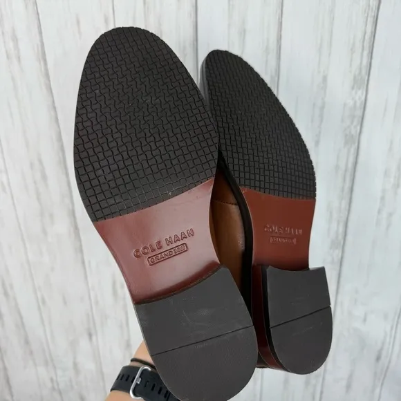 Cole Haan Brown Leather Penny Loafers