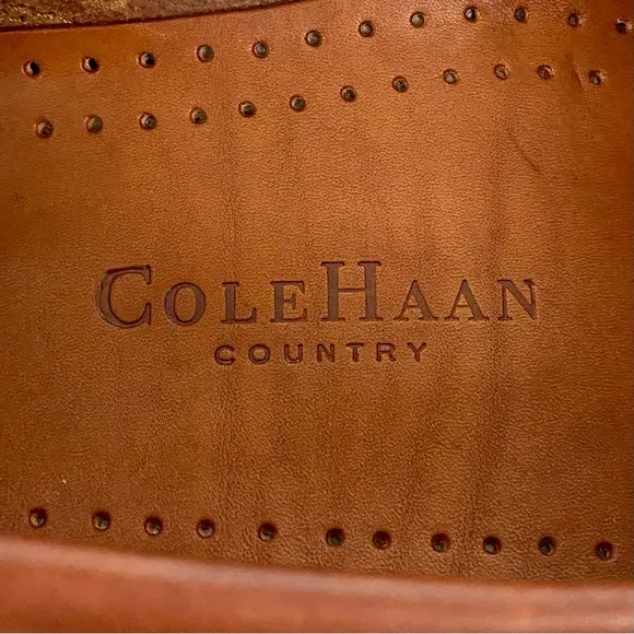 Cole Haan Country Brown Leather Tasseled Loafers Men’s Size 9.5 M