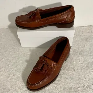 Cole Haan Country Brown Leather Tasseled Loafers Men’s Size 9.5 M