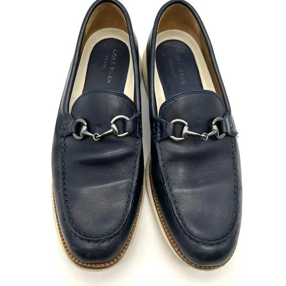 Cole Haan Grand.OS Men's Horsebit Leather Loafer SIZE 10 Classic Academia Career