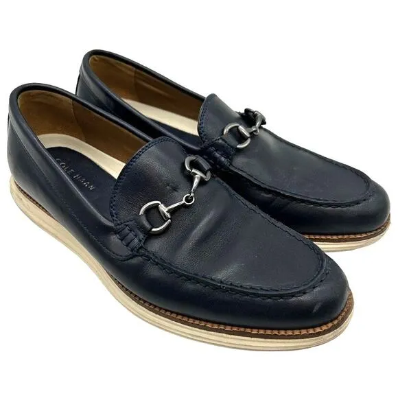 Cole Haan Grand.OS Men's Horsebit Leather Loafer SIZE 10 Classic Academia Career