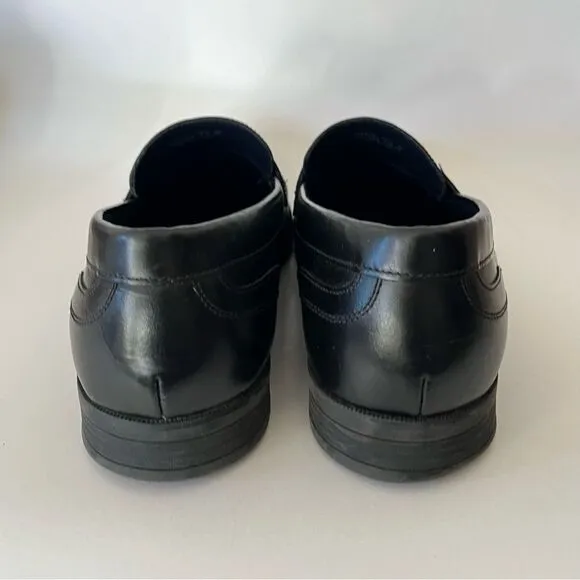 Cole Haan Grand OS Signature Men's Black Split Toe Penny Loafers Dress Shoe 10.5