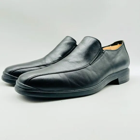 Cole Haan Loafers Mens 12 Black Leather Vintage Air Slip On Dress Comfort Shoes