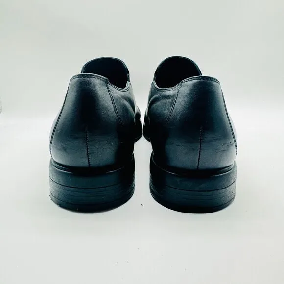 Cole Haan Loafers Mens 12 Black Leather Vintage Air Slip On Dress Comfort Shoes