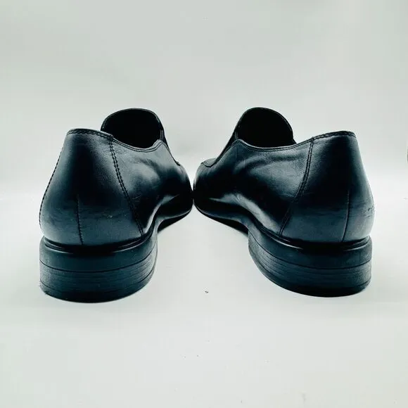 Cole Haan Loafers Mens 12 Black Leather Vintage Air Slip On Dress Comfort Shoes
