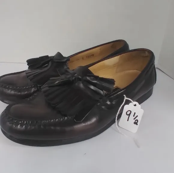Cole Haan‎ Loafers Tassel Leather Dress Shoes Comfort Classic Brown