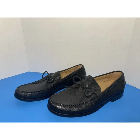 Cole Haan Men’s Black Leather Penny Loafers Dress Shoes 9.5M