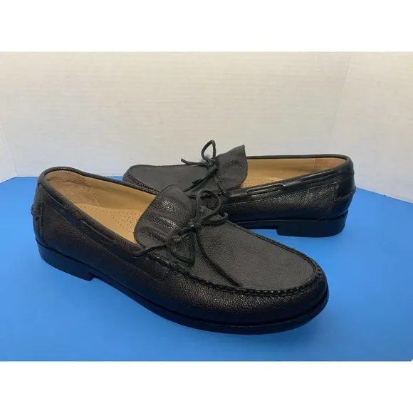 Cole Haan Men’s Black Leather Penny Loafers Dress Shoes 9.5M