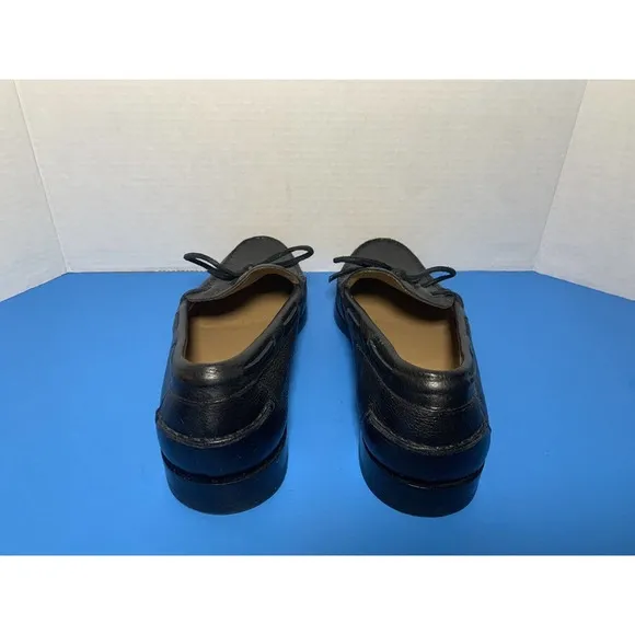Cole Haan Men’s Black Leather Penny Loafers Dress Shoes 9.5M
