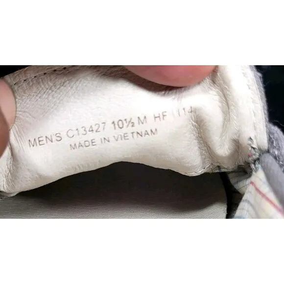 Cole Haan Men's Size 10.5M Casual Slip On Grey Pinch Penny Loafer Shoes