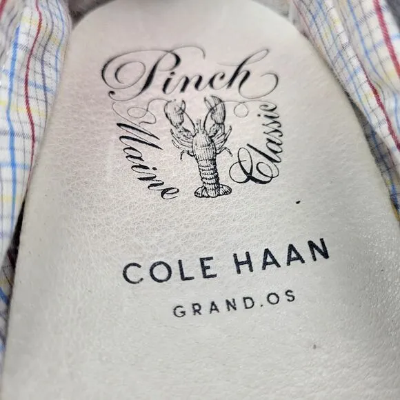 Cole Haan Men's Size 10.5M Casual Slip On Grey Pinch Penny Loafer Shoes