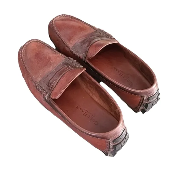 Cole Haan Pinch Grand Penny Loafers Mocassins 8.5 Vibram Soles Driving Shoes