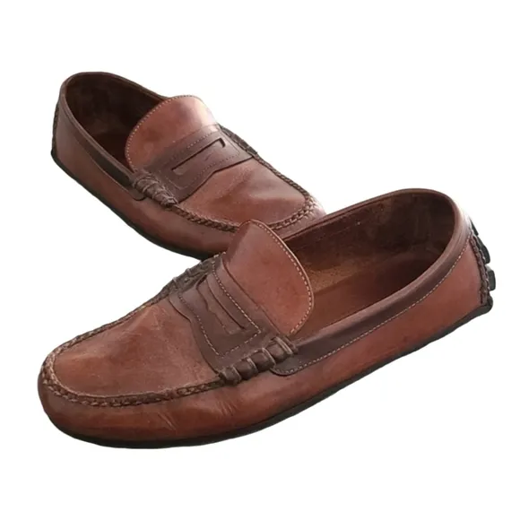 Cole Haan Pinch Grand Penny Loafers Mocassins 8.5 Vibram Soles Driving Shoes