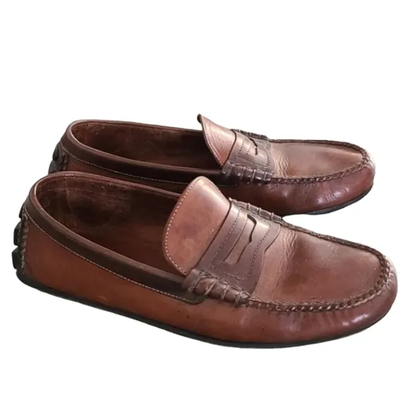 Cole Haan Pinch Grand Penny Loafers Mocassins 8.5 Vibram Soles Driving Shoes