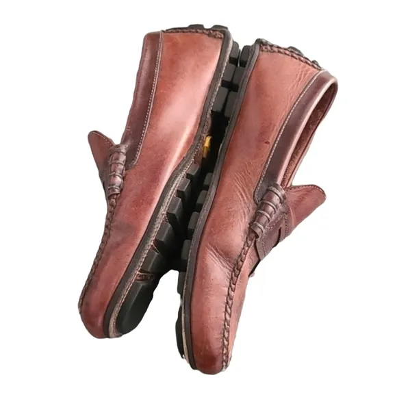 Cole Haan Pinch Grand Penny Loafers Mocassins 8.5 Vibram Soles Driving Shoes