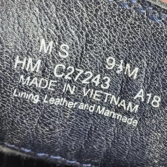 Cole Haan Pinch Maine Classic GrandOs Blue Leather Penny Loafers 9.5 Boat Preppy
