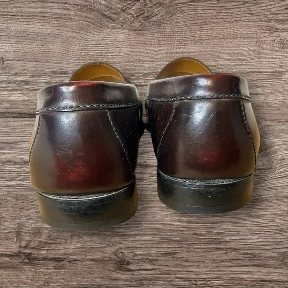 Cole Haan Pinch Tassled  men’s brown leather loafers. Size 9 M