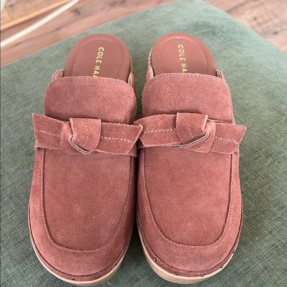 Cole Haan Suede Loafers in Brown