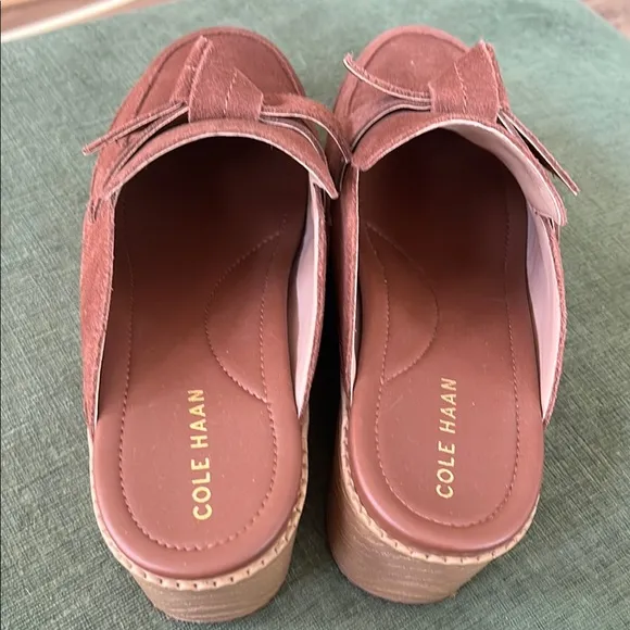 Cole Haan Suede Loafers in Brown