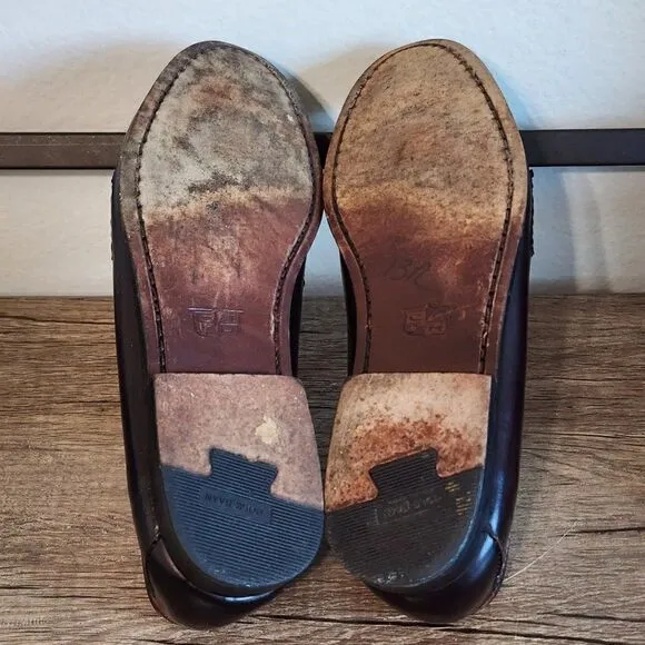 Cole Haan Tassel Men's Loafers Dress Shoes Size 10.5 Burgundy