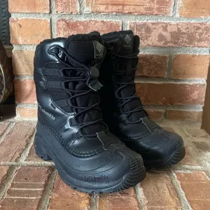 Columbia Bugaboot Black Insulated Waterproof Snow Boots