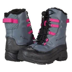 Columbia Bugaboot Celsius Snow Boots Kids Girls 11 Gray Pink NEW
