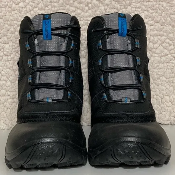Columbia Kids Black Rope Tow 3 Waterproof 200g Insulated Warm Winter Boots SZ 3