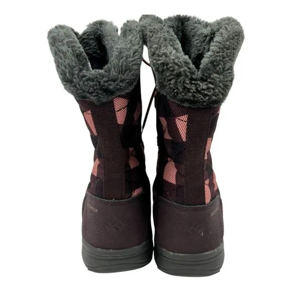 Columbia Women's Ice Maiden II Quilted Lace Up Boots Multicolor Size 7.5 Snow