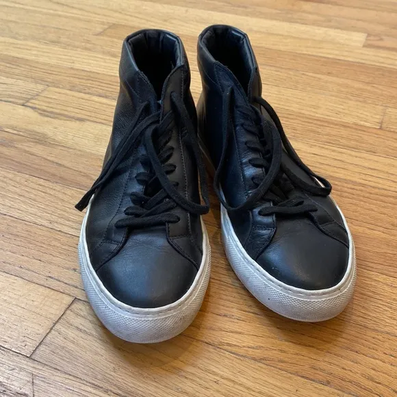 Common Projects | Men Original Achilles Leather High Top Sneakers