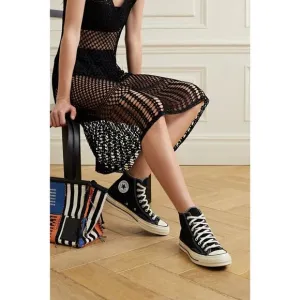 Converse All Star 70 Women Men Black High-Top Sneakers Casual Lace up Canvas