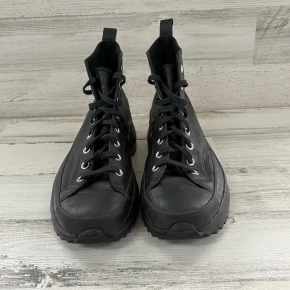 Converse All Star Men’s Size 10.5 Run Star High Top Triple Black Sneakers