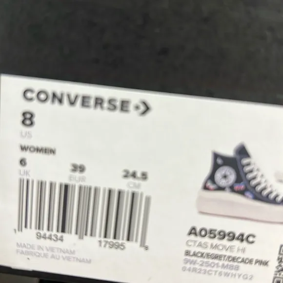 CONVERSE Butterfly High-Top Sneakers