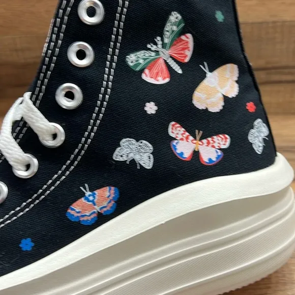 CONVERSE Butterfly High-Top Sneakers