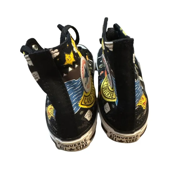 Converse Camp High-Top Sneakers - size 4