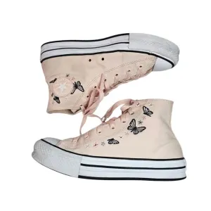 CONVERSE Chuck Taylor All Star EVA Lift Platform Butterflies High Top Kid's 6
