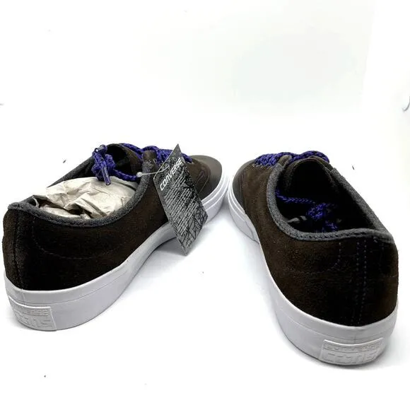 Converse Crimson Suede OX Hot Cocoa Candy Grape White Mens 10.5 Womens 12
