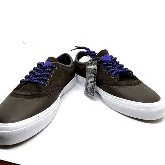 Converse Crimson Suede OX Hot Cocoa Candy Grape White Mens 10.5 Womens 12