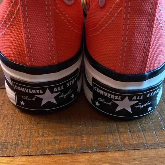 Converse High-Top Coral Sneakers