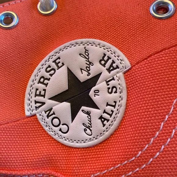Converse High-Top Coral Sneakers