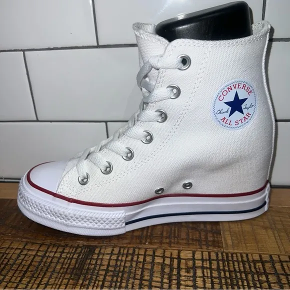 Converse Kids White High-Top Sneakers